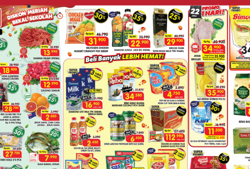 Promo JSM Superindo Aktif Sampai 27 Juli 2025: Buah Fresh Banyak Diskonnya