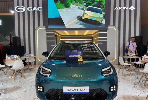 AION UT Jadi Mobil Listrik Paling Diminati di GIIAS Bandung 2025, Raih Gelar 'Most Driven EV'