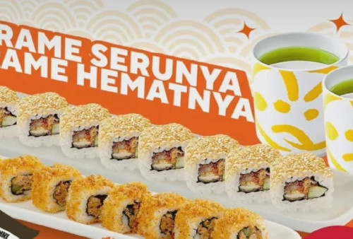 Promo Genki Sushi April 2026: Hemat Hingga Ratusan Ribu, Nikmati Sushi Rame-Rame Gratis Ocha!