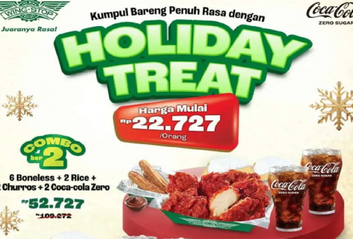 Intip Promo Spesial WIngstop Desember 2025: Paket Makan Bareng Mulai Rp 22.000an per Orang