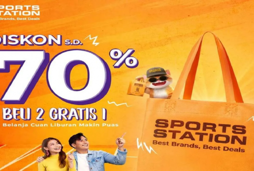 Daftar Promo Sport Station Belanja Murah Akhir Tahun: Buy 2 Get 1 Free!