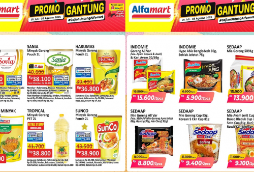 SIKAT! Promo Gantung Alfamart Hari Ini: Belanja Minyak Goreng Murah Aktif Sampai 3 Agustus 2025