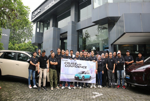 GAC AION UT Tuntaskan Perjalanan Jakarta–Bandung PP Hanya dengan Sekali Isi Daya