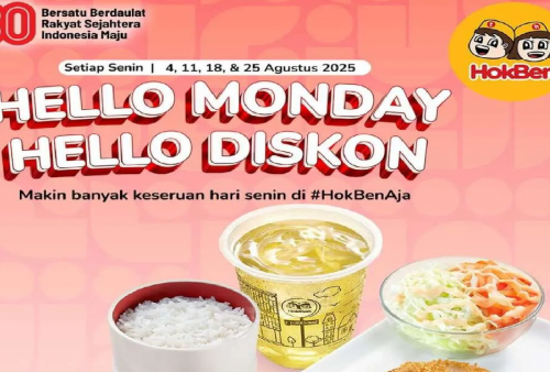 CUMA Hari Senin! Yuk Serbu Promo Hokben 11 Agustus 2025: Paket Chicken Katsu Cuma Rp 27.000an