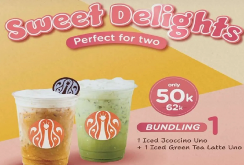 Hadir Lagi! Promo J.CO Sweet Delights: Minuman Favorit Mulai Rp 50.000