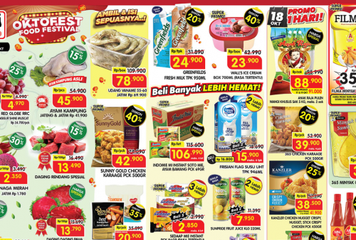 JSM Superindo 18-19 Oktober 2025: Bahan Dapur Banyak Diskon!