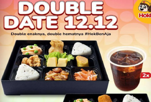 Yuk Gas! Masih Aktif Promo 12.12 Hokben: Double Date Cuma Rp54.000an per Orang