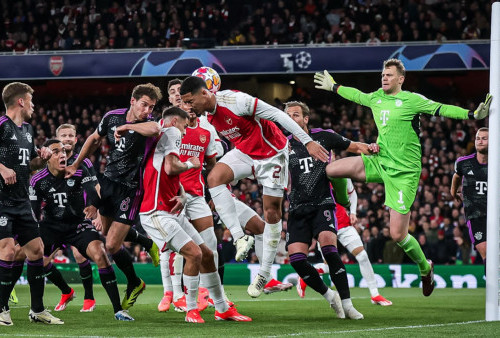 Hasil UCL Leg-1: FC Bayern Munich Tahan Arsenal di Stadion Emirates 2-2