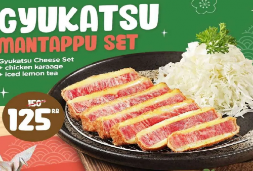 Promo Baru Jajan Kimukatsu Gyukatsu: Beli Set Komplit Harga Spesial