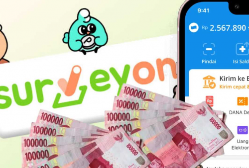 Isi Survei Ringan Dompet Langsung Tebal Sampai Rp350.000, Surveyon Buka Jalan Cepat Dapat Cuan!