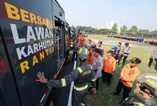 Karhutla Sumsel Belum Usai, Polri Andalkan 4.000 liter Formula X-Fire dalam Pengendalian Api Secara Cepat
