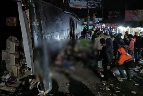 KNKT Siap Dalami Penyebab Kecelakaan Maut Bus Pariwisata di Ciater Subang
