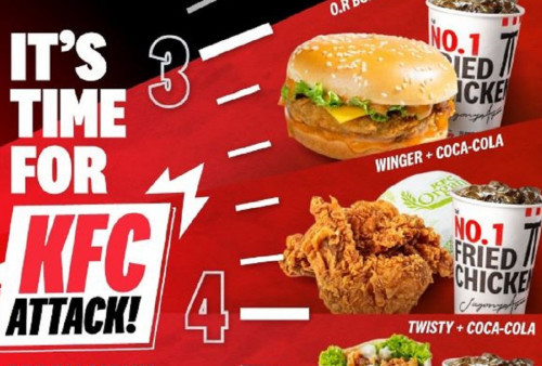 Nikmati Promo 'KFC Attack' Serba Rp19.000-an, Buruan Kunjungi Outlet Terdekat!