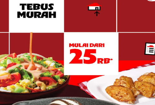 Promo Tebus Murah Pizza Hut November 2025: Ragam Menu Favorit Mulai Rp 25.000!