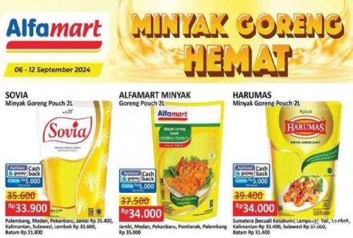 Segera Berakhir Hari Ini! Yuk Serbu Promo Minyak Goreng di Alfamart, Indomaret dan Superindo 