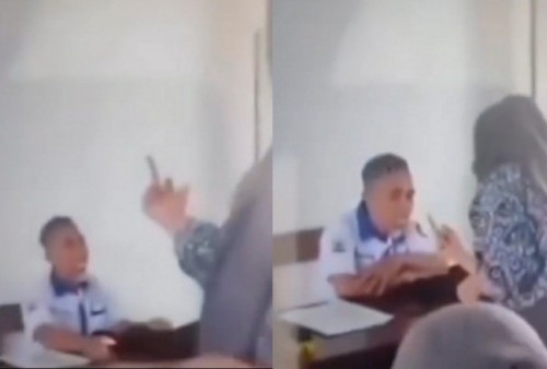 Miris! Siswi SMK di Gowa Terekam Acungkan Jari Tengah di Depan Wajah Guru, Begini Nasibnya