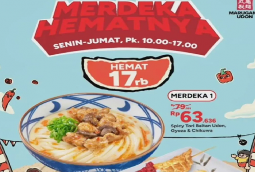 Marugame Udon Adakan 4 Paket Promo Kemerdekaan: 4 Paket Favorit Cuma Rp 60.000an