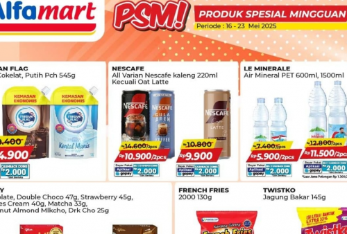 Sambut Weekend, Yuk Ambil Promo Alfamart Jumat 16 Mei 2025: Susu dan Air Mineral Diskon