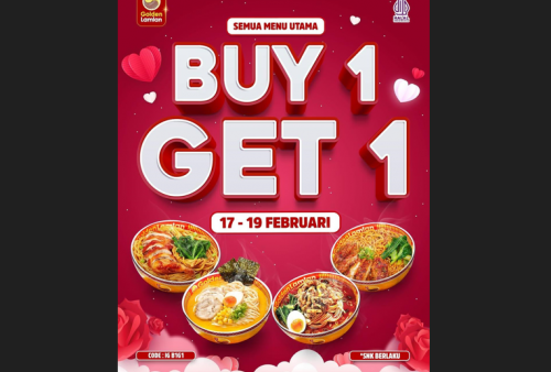 Golden Lamian Bagi-Bagi Diskon Nih, Sob! Makan Makin Puas dengan Promo Buy 1 Get 1