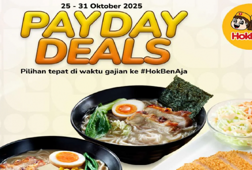 Promo HokBen Payday Deals sampai 31 Oktober: Makan Berdua Makin Hemat