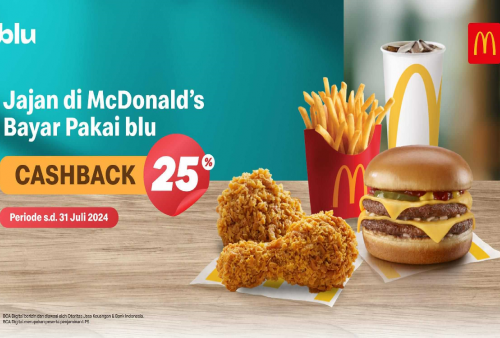 3 Promo Menarik Kolaborasi McD dan Berbagai Bank, Ada Cashback Hingga 25 Persen!