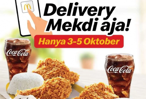 Promo McD Khusus Delivery: Paket 2 PaNas 2 Plus 2 McFlurry Cuma Rp 70 Ribuan