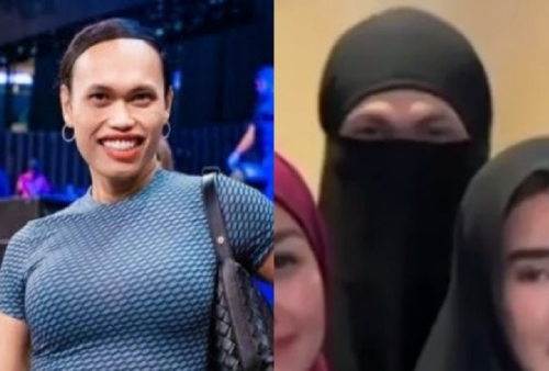 Wanda Hara Viral Ikut Kajian Hanan Attaki di Barisan Wanita Pakai Cadar