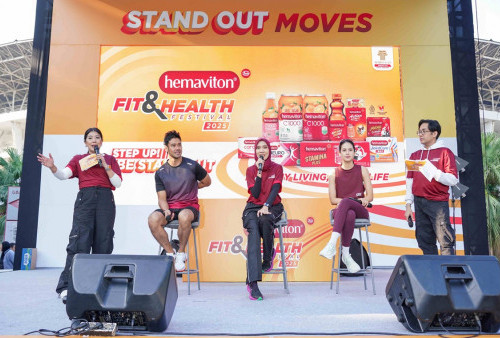 Hemaviton Fit and Health Festival 2025: Ajak Masyarakat 'Step Up! Be Stand Out!' di Plaza Utara GBK