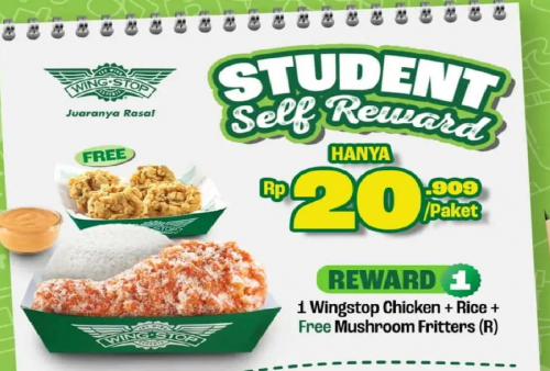Promo Pelajar Dari WIngstop: Makan Enak Cuma Bayar Mulai dari Rp20.000an