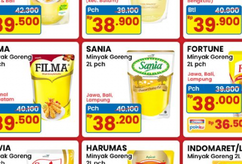 Katalog Promo Indomaret 8 September 2025:  Minyak Sania 2L Cuma Rp38.000an!