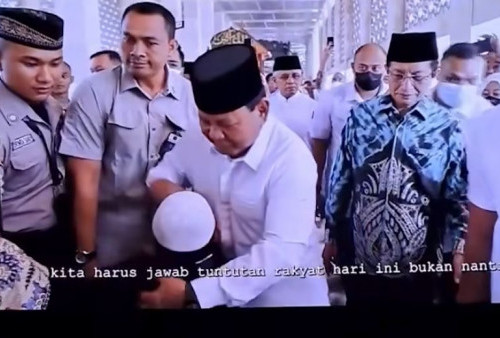Prabowo Mejeng di Layar Bioskop, Warganet Curiga Propaganda, Istana: Itu Hal Lumrah