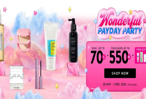 Daftar Promo Terbaru Sociolla 1-3 Desember 2025: Skincare dan Makeup Diskon hingga 70 Persen