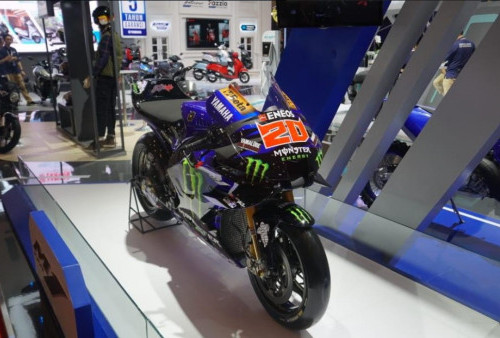 Special
display YZR-M1 yang jadi motor andalan team Monster Energy Yamaha MotoGP pada ajang balap dunia.