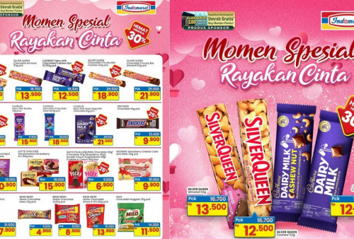 Promo Sambut Hari Valentine di Indomaret: Ada Coklat Diskon Murah Meriah!