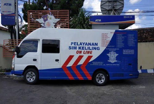 Jadwal SIM Keliling Jakarta Hari Ini Senin 22 Juli 2024