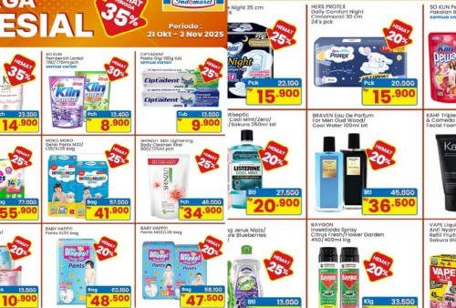 ADA Promo Menarik Indomaret Hari Ini, Senin 3 November 2025: Listerine Diskon Murah!