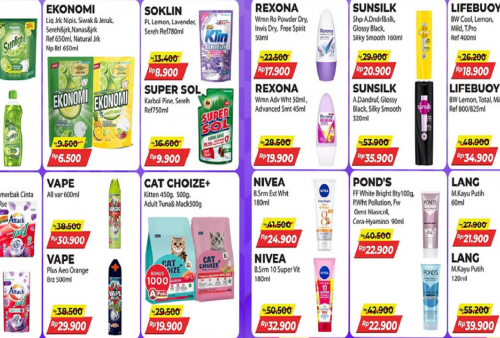 Berakhir Hari Ini! Promo Murah Alfamart 19 September 2025: Sunlight Jeruk Nipis Btl 750ml Rp11.900
