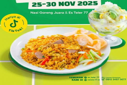 Promo PayDay Es Teler 77: Nasgor Juara dan Es Teler Harga Spesial