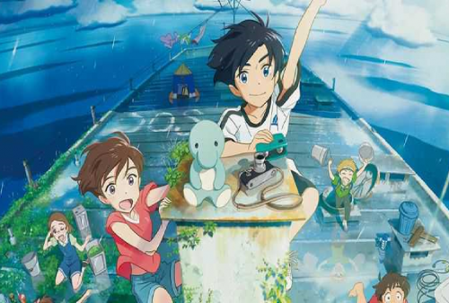 Link Nonton Film Anime Drifting Home, Perjalanan Sekelompok Anak Kecil Terdampar di Tengah Laut