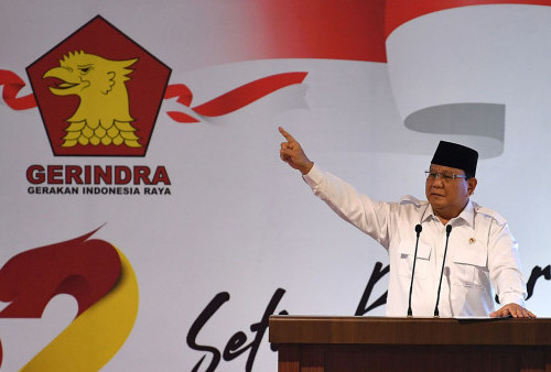Survei Poltracking: Elektabilitas Gerindra Tertinggi, Capai 23,2 Persen