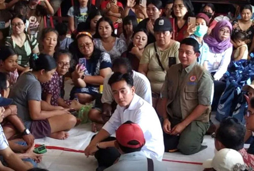 Banjir Sampai Leher di Denpasar, Gibran Cuma Kasih Obatnya Handuk dan Mainan
