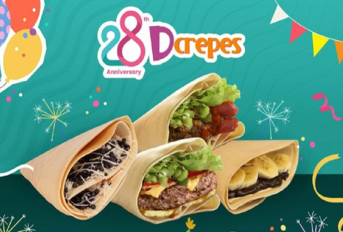 Yuk Serbu 3 Promo Menarik Dcrepes Spesial Anniversary ke-28, Ada Menu Serba Rp28.000!