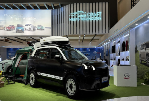 AION V Modifikasi Tampil Gagah di GIIAS 2025, Bukti Mobil Listrik Siap Berpetualang
