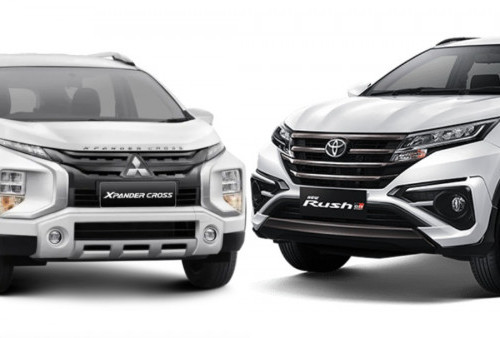 Perbandingan Mitsubishi Xpander Cross Premium Package vs Toyota Rush TRD Sportivo, Pilih SUV Keluarga Nyaman atau Super Aman?