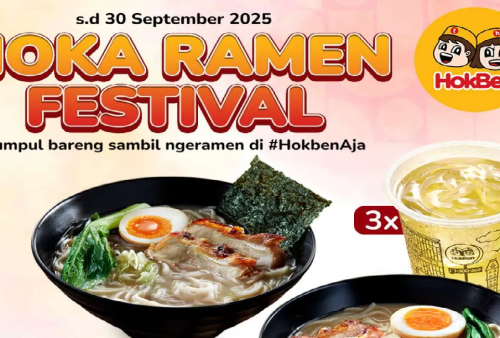 Promo Hoka Ramen Spesial September 2025: Ngeramen Bareng Mulai Rp 36.000an!