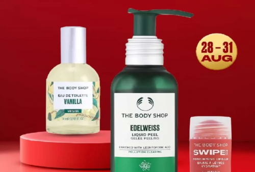 Promo Edisi Payday The Body Shop: Parfum-Eye Serum Diskon 30 Persen