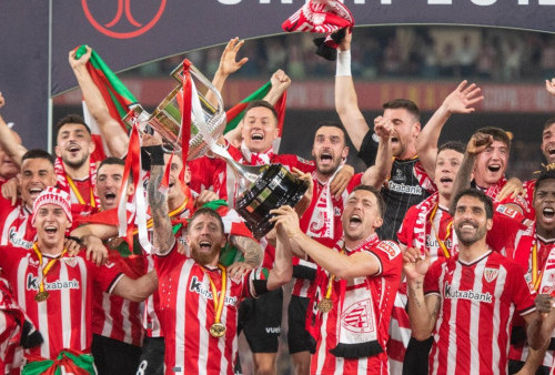 Athletic Bilbao Raih Trofi Copa del Rey Lewat Drama Penalti!