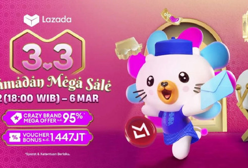 SIKAT Promo Lazada Edisi Tanggal Kembar 3.3: Ada Diskon hingga 95 Persen!