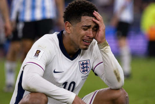Momen Pilu Jude Bellingham Menangis Setelah Gagal Bawa Inggris ke Final 2026