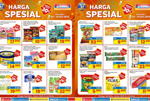 Promo Terbaru Indomaret 15-21 Desember 2025: Sania Minyak Goreng Ukuran 2L Cuma Rp38 Ribu